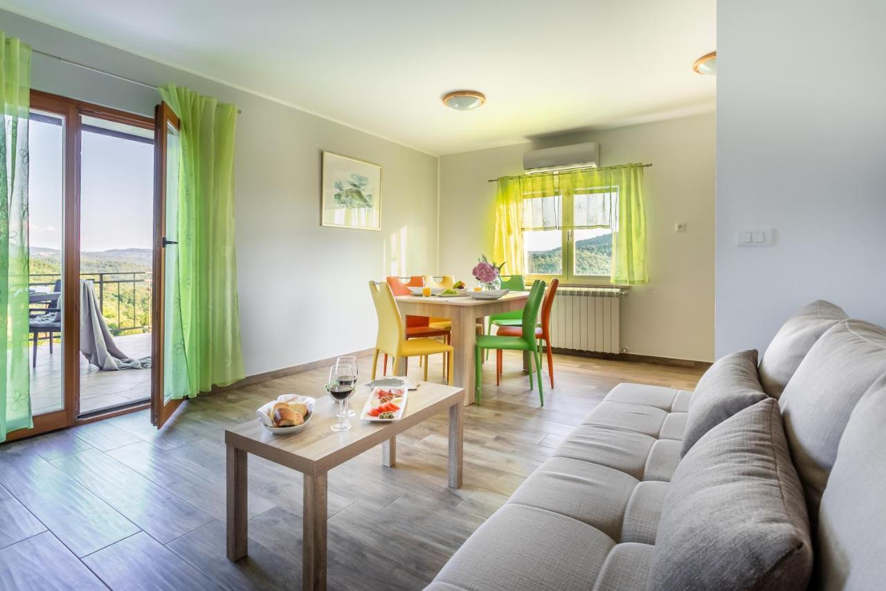 Apartmán Apartman Volte Buzet Exteriér fotografie